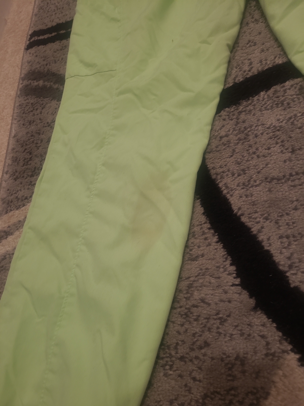 Grey's Anatomy Pants Womens Size 2XL Neon Green Drawstring Pull On Scrubs - Picture 9 of 11